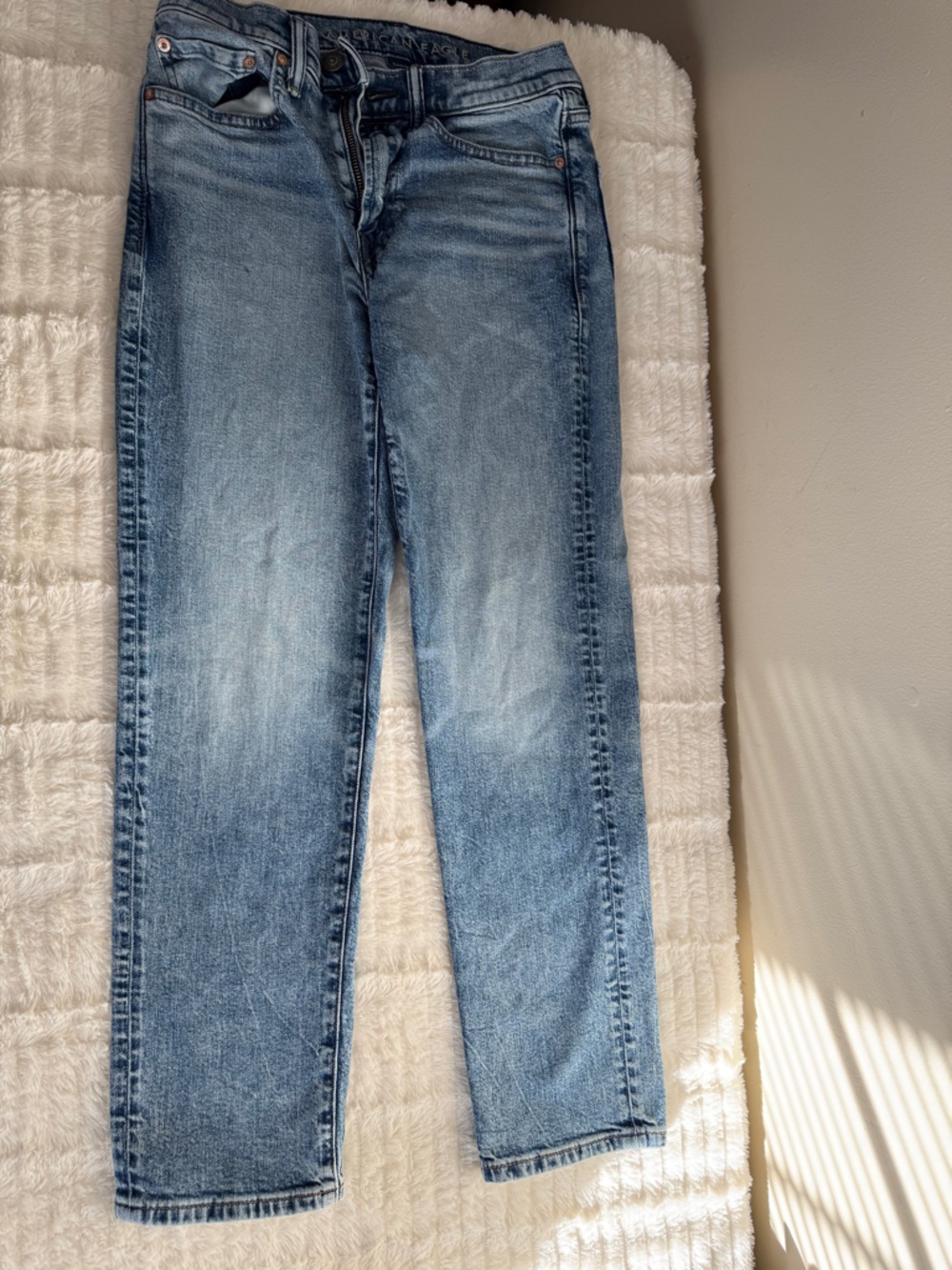 American Eagle Outfitters EasyFlex Light Blue Denim Jeans